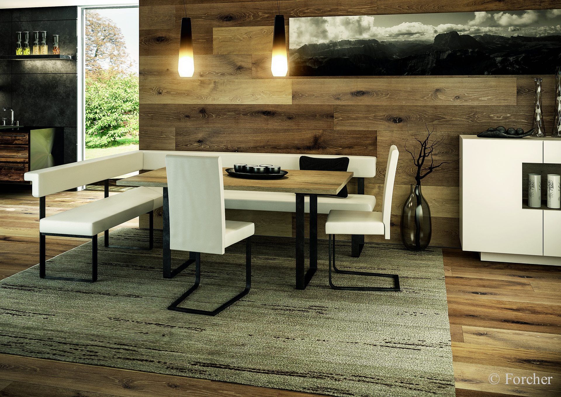 Esszimmermöbel nach Maß — Eckbank und Esstisch vom Schreiner Augsburg